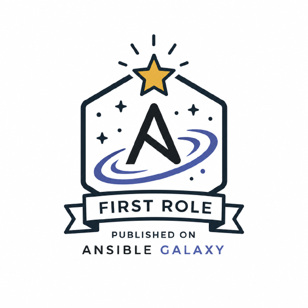 Erste Ansible Rolle in der Galaxy veröffentlicht